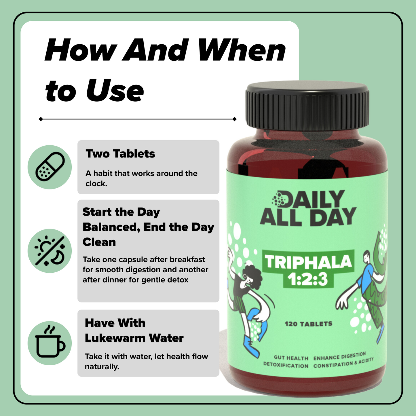 Triphala 1:2:3- Herbal Digestive