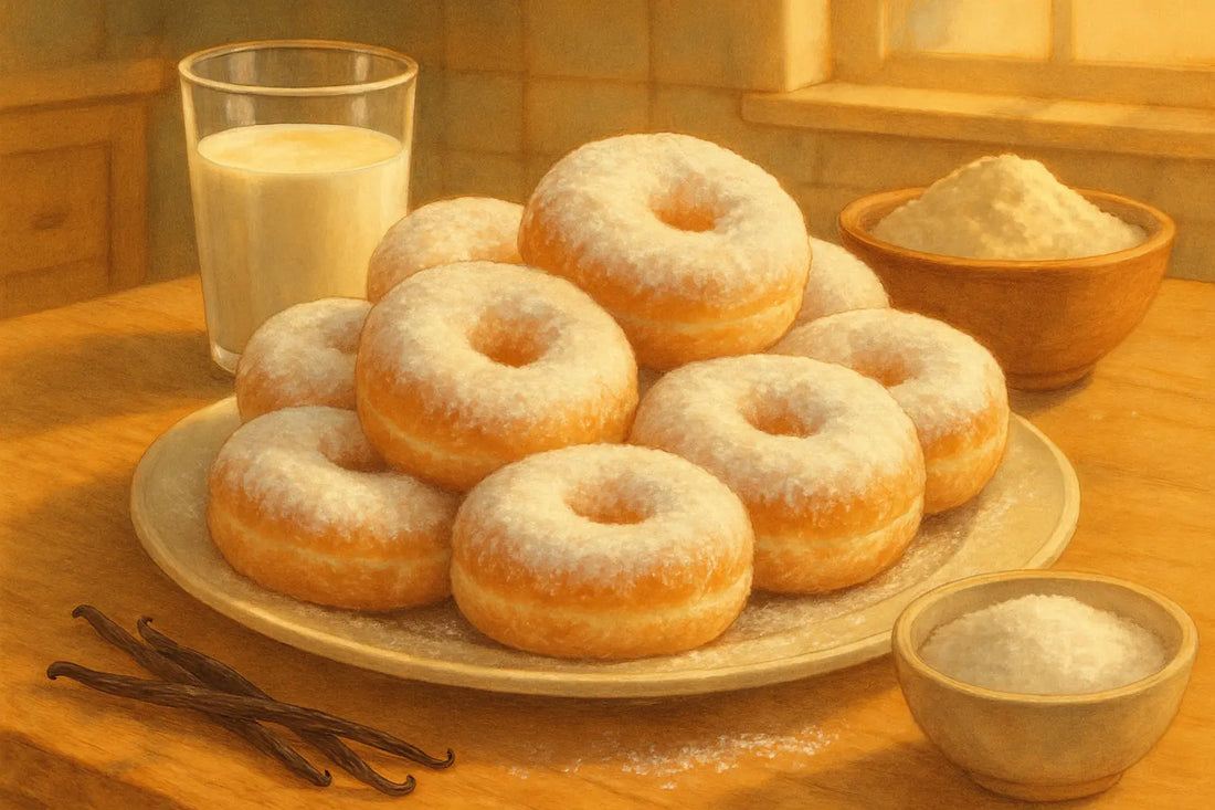 powdered-donuts-donettes-donuts-breakfast-treat