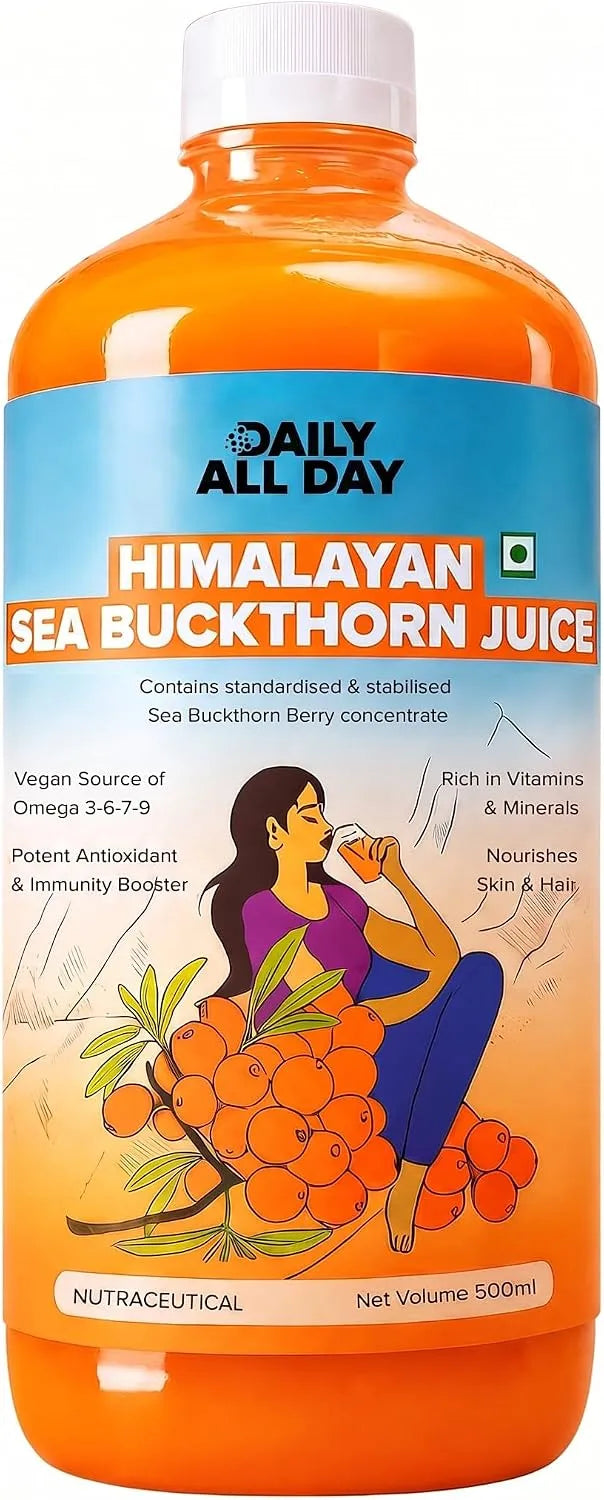 Sea Buckthorn Juice - Glowing Skin & Omega 7