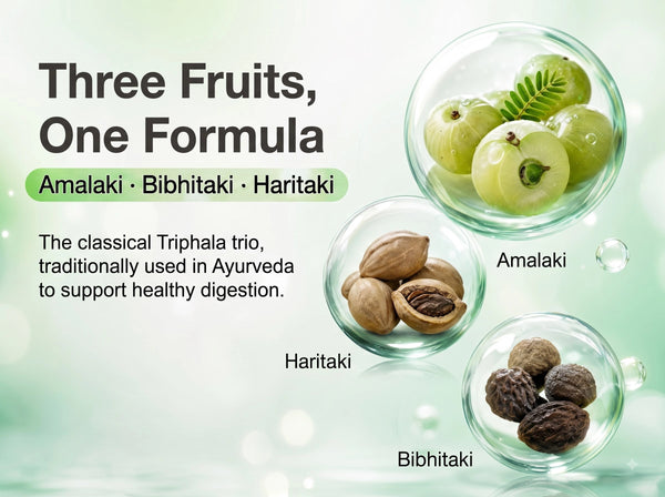 Triphala 1:2:3 Ayurvedic Herbal Tablets