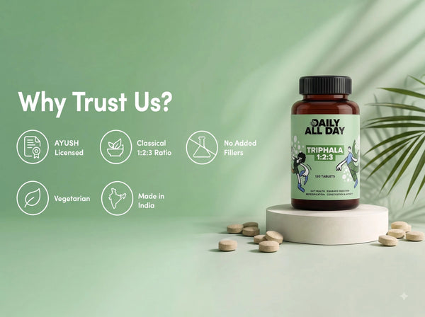 Triphala Three Fruit Ayurvedic Formula