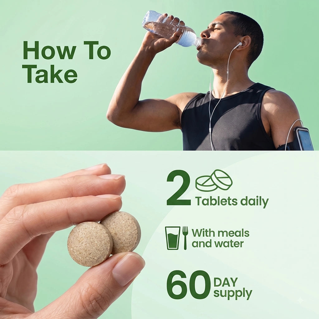How to take triphala tablets - 2 tablets daily with meals and water