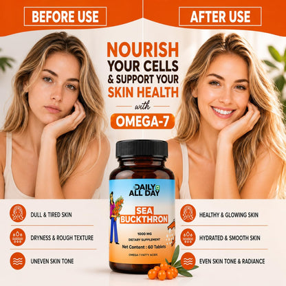 Sea Buckthorn Tablets - Daily Wellness & Nutrition