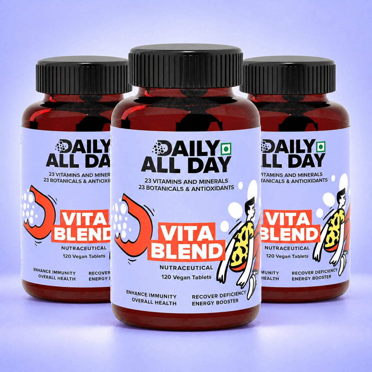 Multivitamin with iron - 3 bottle pack