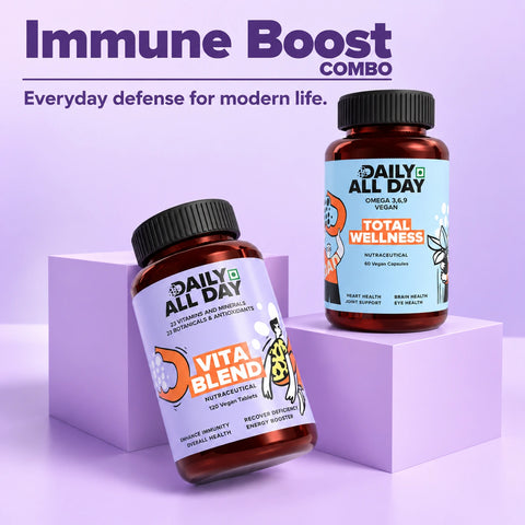 Immune Boost Combo - Multivitamin & Omega 3-6-9