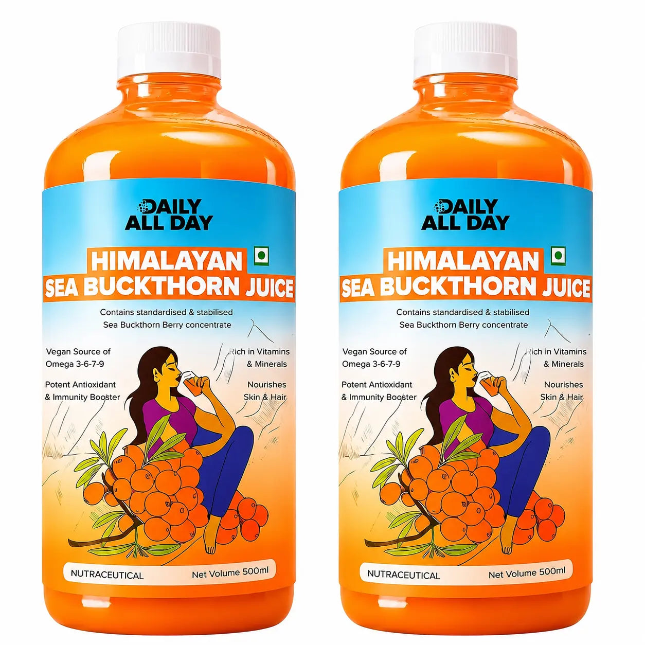 Sea Buckthorn Juice - Glowing Skin & Omega 7