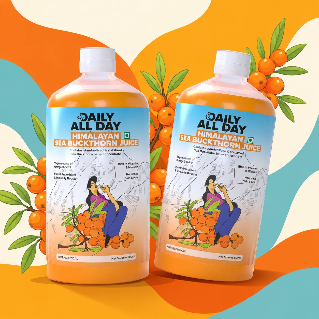 Sea Buckthorn Juice- Glowing Skin & Omega 7