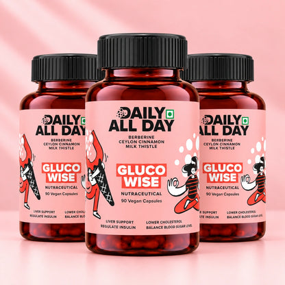 Liver supplement with berberine and milk thistle - 3 bottle pack