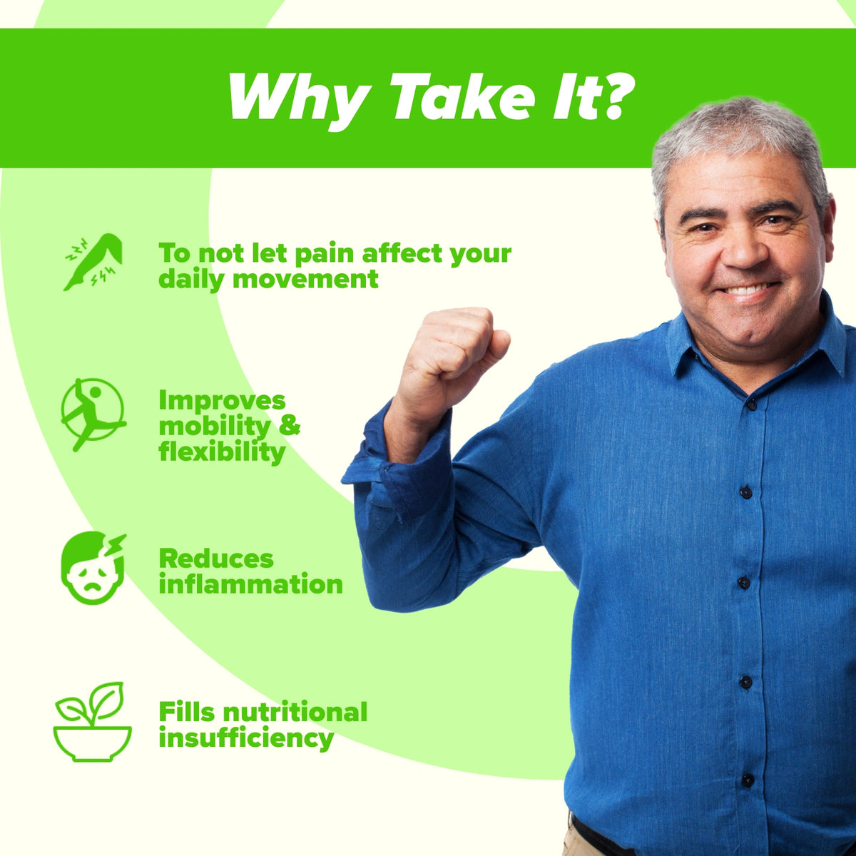 Joint health supplements benefits - mobility, flexibility and everyday movement