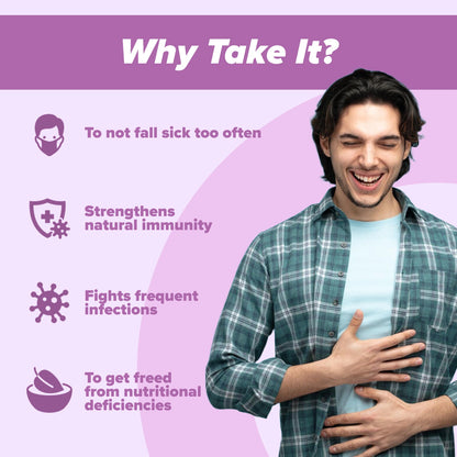 Immune booster benefits - daily immune support and nutrition
