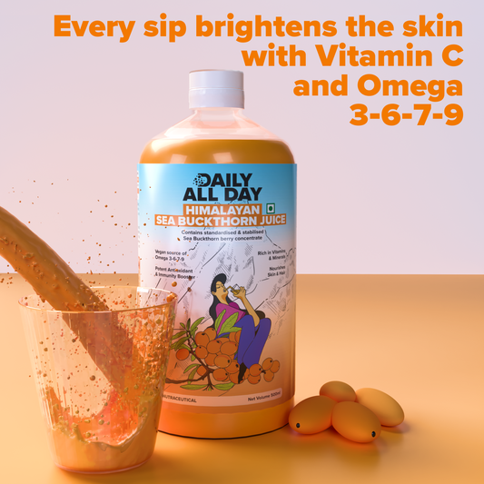 Sea Buckthorn Juice- Glowing Skin & Omega 7