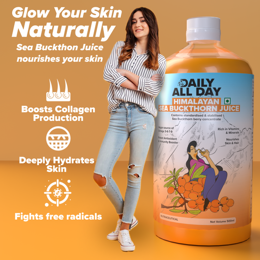 Sea Buckthorn Juice- Glowing Skin & Omega 7