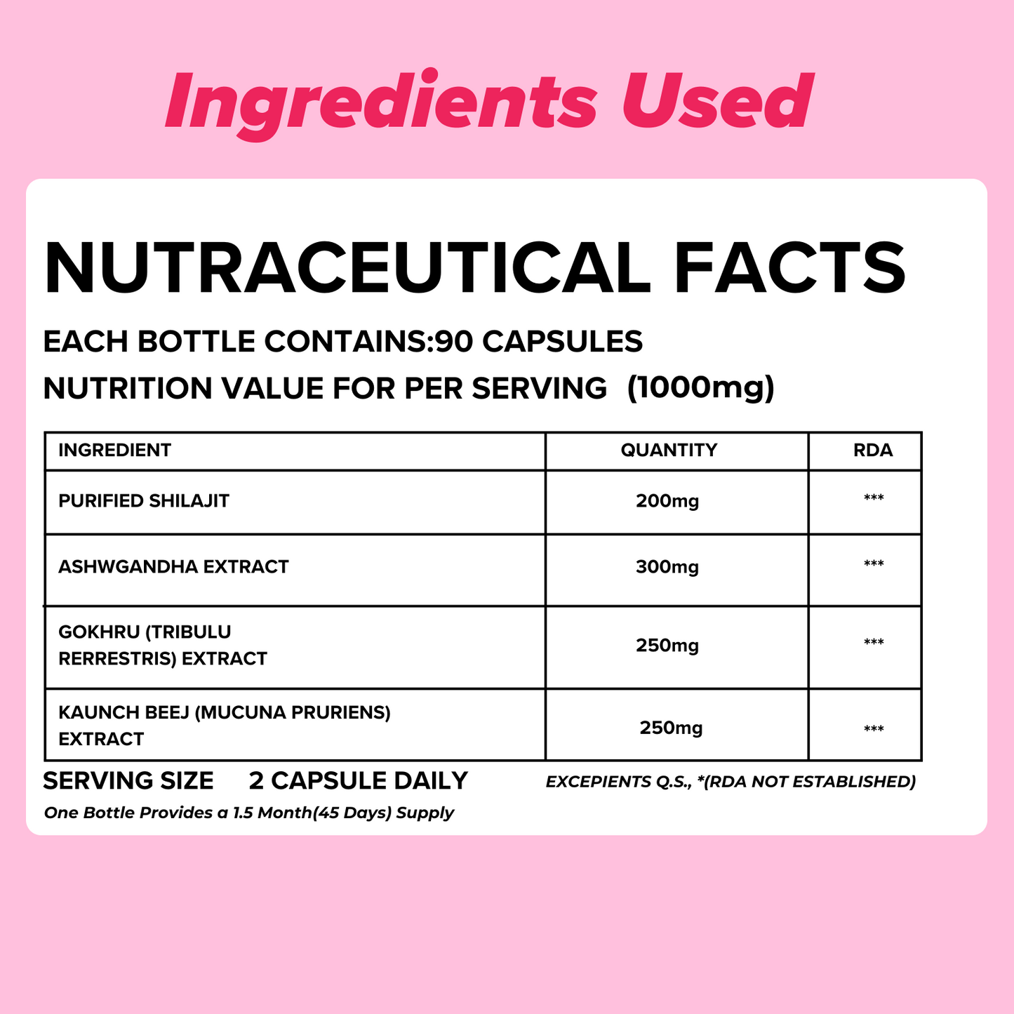 ashwagandha withania and benefits of shilajeet by daily all day