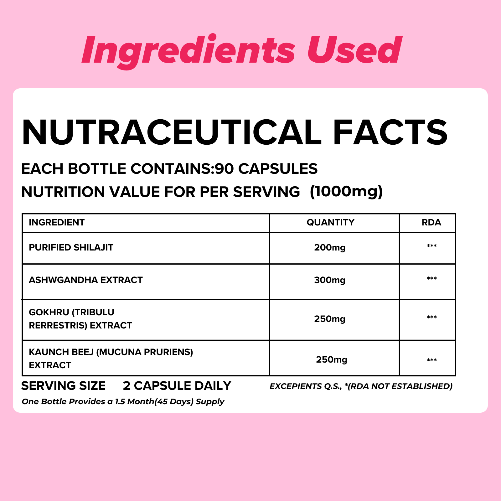 ashwagandha withania and benefits of shilajeet by daily all day